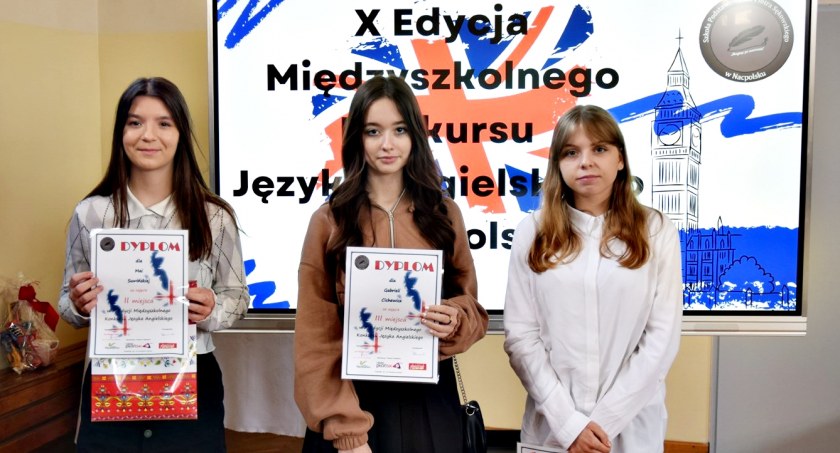 Laureaci konkursu języka angielskiego wyłonieni w Nacpolsku