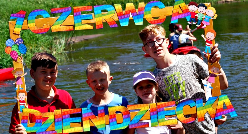 Powiatowy Dzień Dziecka świętowany nad Wkrą
