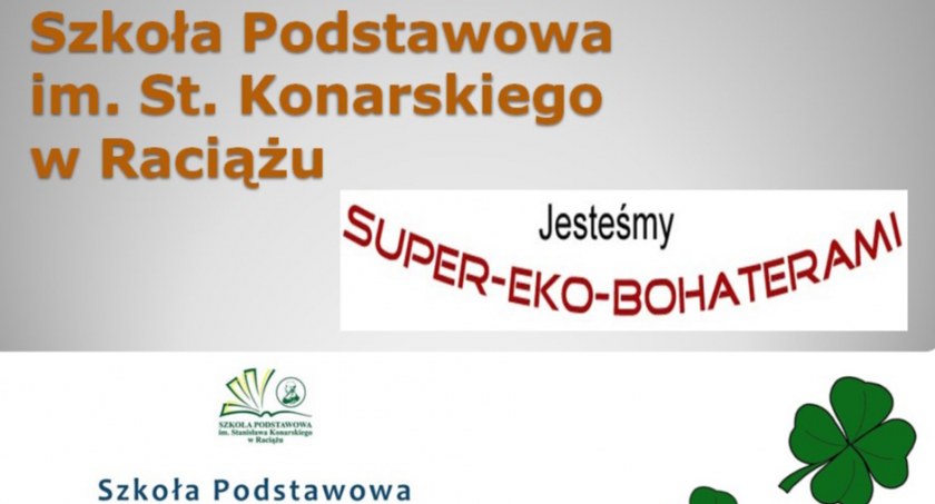 Ambasadorzy nieśmiecenia - SP Raciąż laureatem