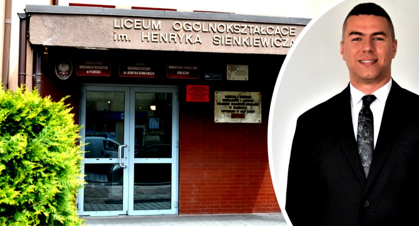 Krzysztof Grzymała nowym dyrektorem I LO Płońsk