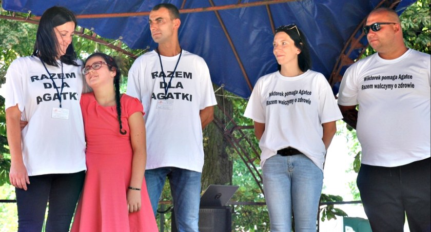 Pomoc dla trzynastoletniej Agatki - piknik w Koziebrodach przyniósł blisko 8 tys. zł