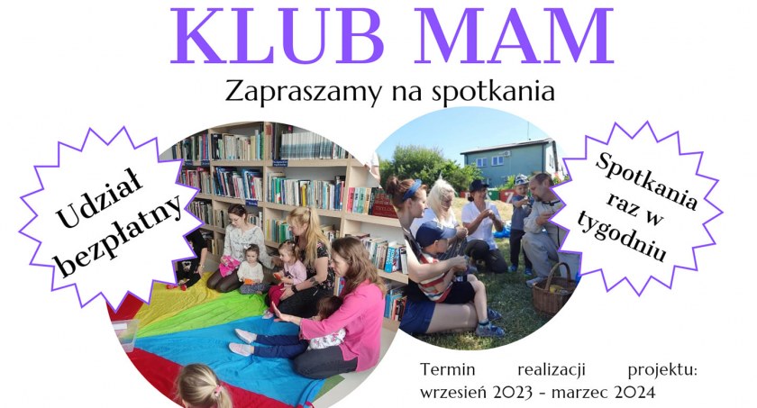 W Sochocinie powstanie Klub Mam 