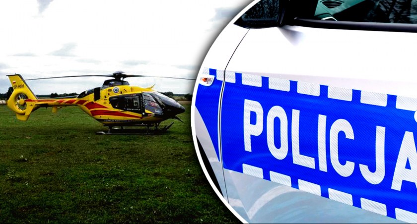 Policja już wie, kto uciekł po potrąceniu dziecka i mężczyzny w Gościminie