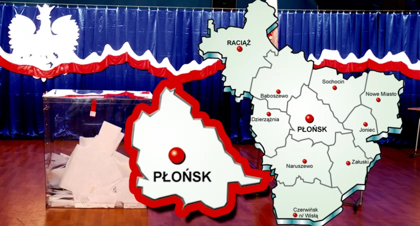 Nasze głosowanie - pełne WYNIKI Z GMINY PŁOŃSK