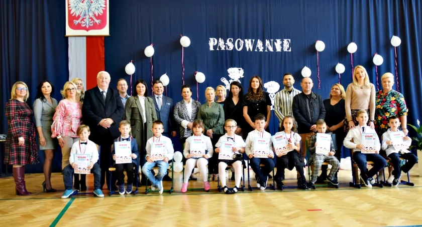 Święto pierwszoklasistów - ślubowanie w SP Siedlin