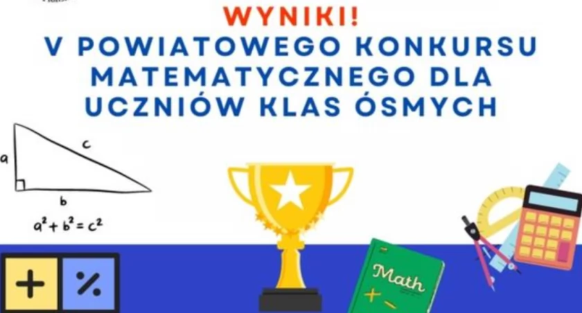 Mistrzowie matematyki już znani - wygrał Mikołaj Mielcarek z płońskiej dwójki