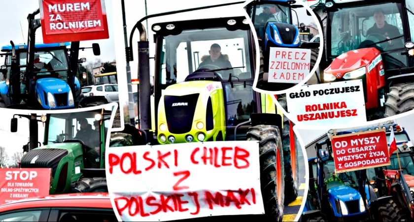 U nas rolnicy także pokazali dużą moc protestu
