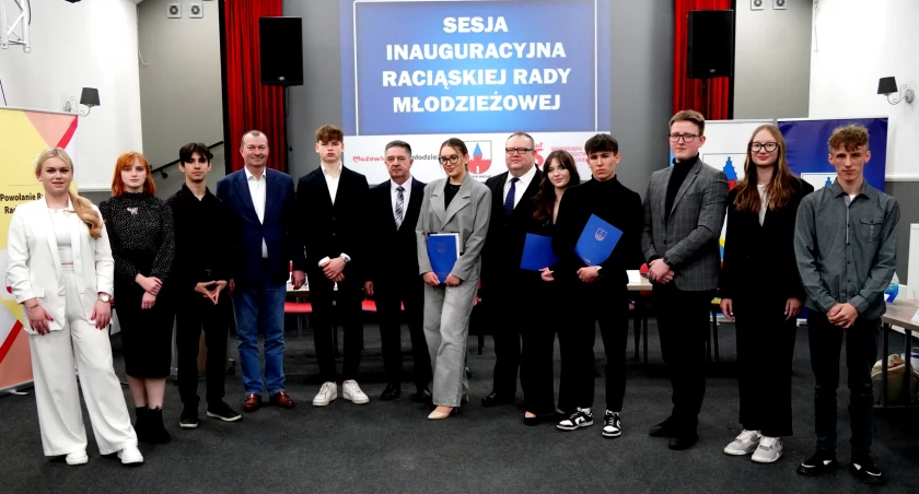 Pierwsza sesja raciąskiej rady młodzieżowej