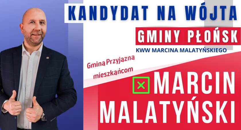 Gmina Przyjazna Mieszkańcom - to hasło kandydatów na wójta i radnych gminy Płońsk