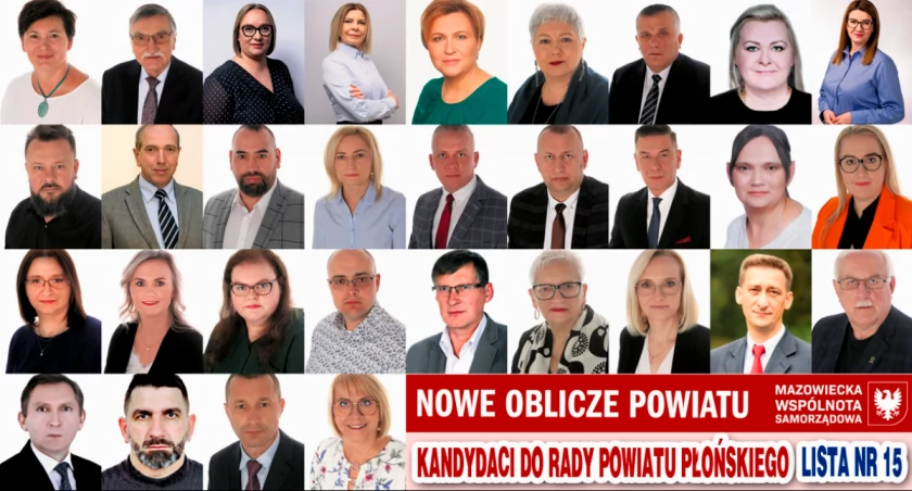 Bezpieczny powiat - zawsze blisko ludzi z kandydatami listy Mazowieckiej Wspólnoty Samorządowej