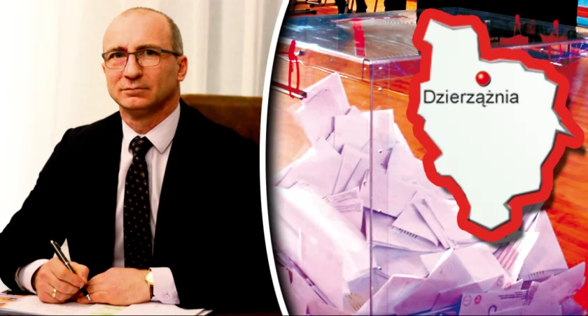 Wójtem gminy Dzierzążnia nadal będzie Adam Sobiecki