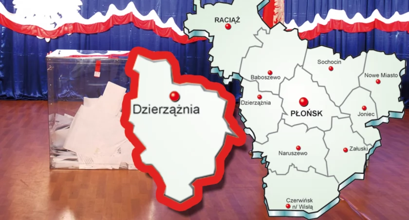 Skład nowej RADY GMINY DZIERZĄŻNIA