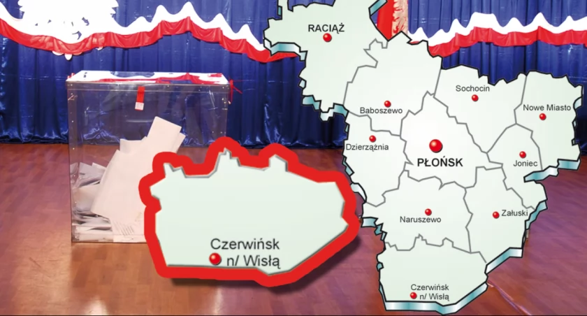 Skład nowej RADY MIEJSKIEJ W CZERWIŃSKU