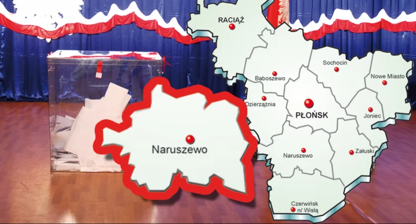 Skład nowej RADY GMINY NARUSZEWO