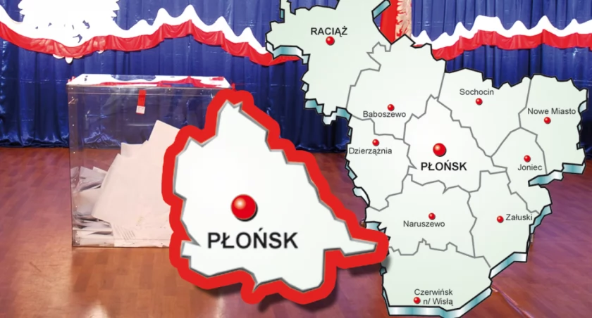 Skład nowej RADY GMINY PŁOŃSK