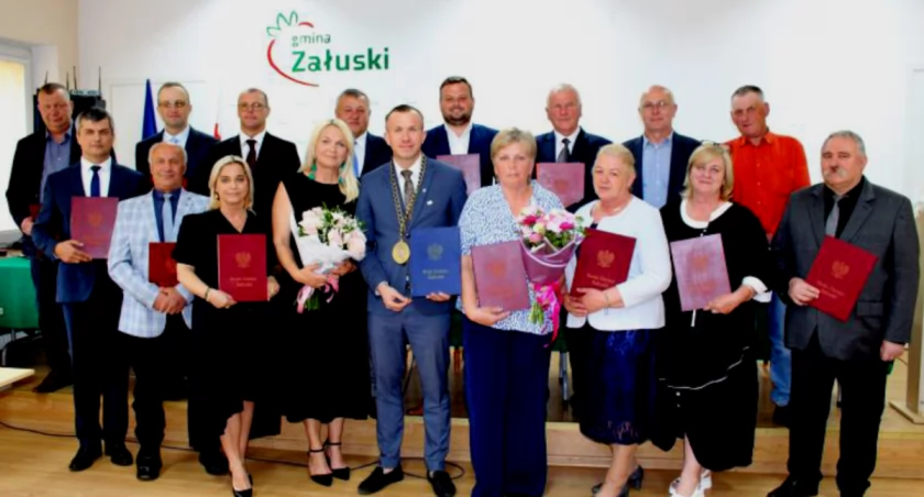 Ruszają nowe kadencje władz - pierwsza sesja w Załuskach