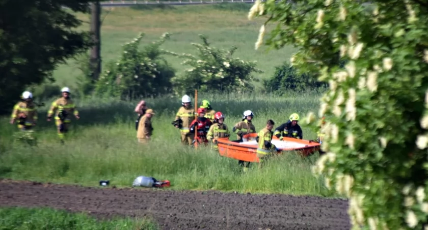 Policja o tragicznym zdarzeniu w Smardzewie - nie żyje 67-letni mieszkaniec Płocka 