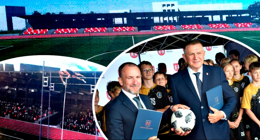 Umowa na budowę płońskiego stadionu podpisana - ma on powstać do października 2026 roku