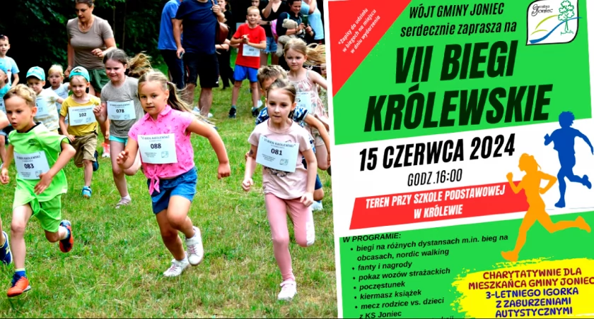 Królewska rekreacja z atrakcjami i pomocą dla Igorka - to już w najbliższą sobotę