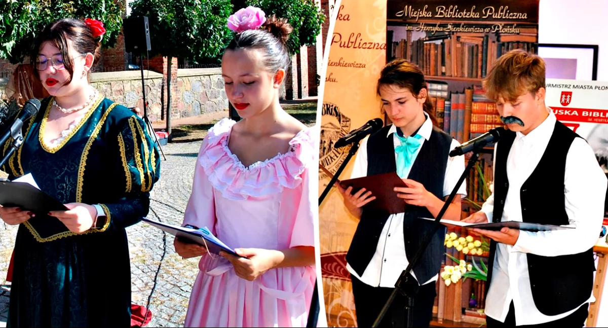 Foto-kadry z „Narodowego Czytania” w Sochocinie i Płońsku