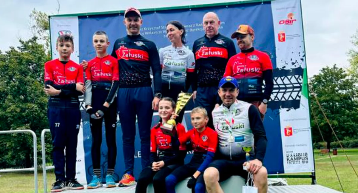 Załuski Team wygrywa drużynówkę Legia MTB Maraton