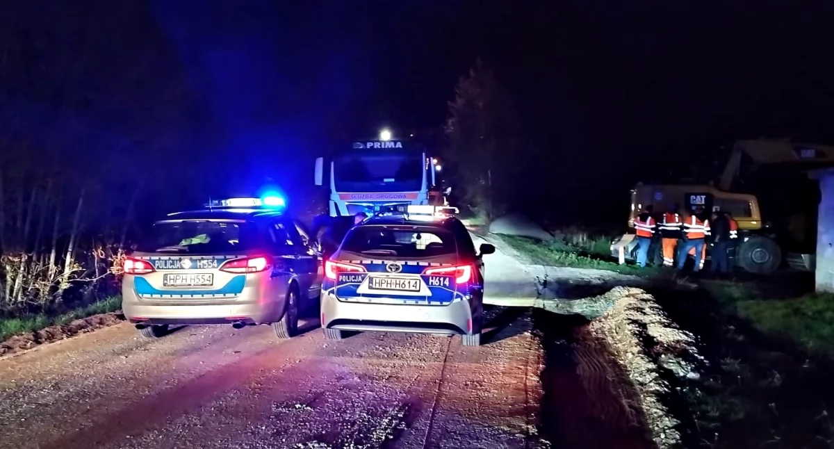 68-latka nie udało się uratować - policja o tragicznym wypadku w Słoszewie