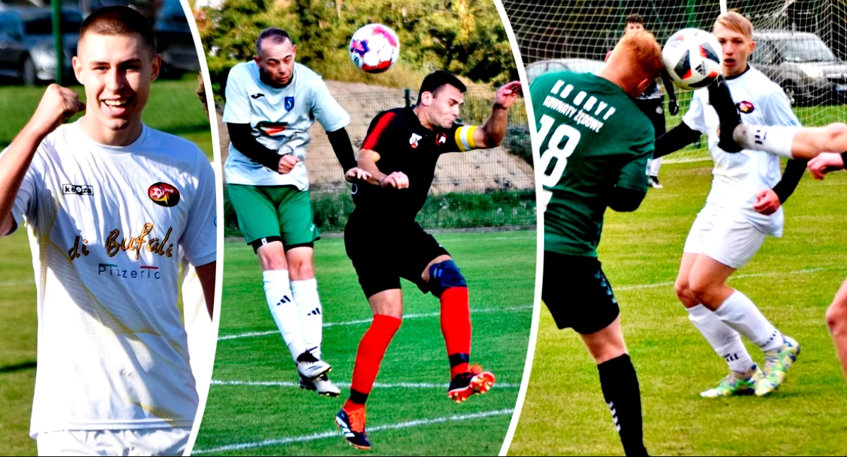 Gol rundy „Duszy”, komplet wygranych w B klasie i łącznie siedem punktujących drużyn