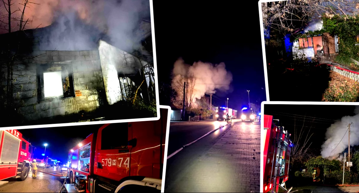 Straż i prokuratura o tragicznym pożarze w Koziebrodach