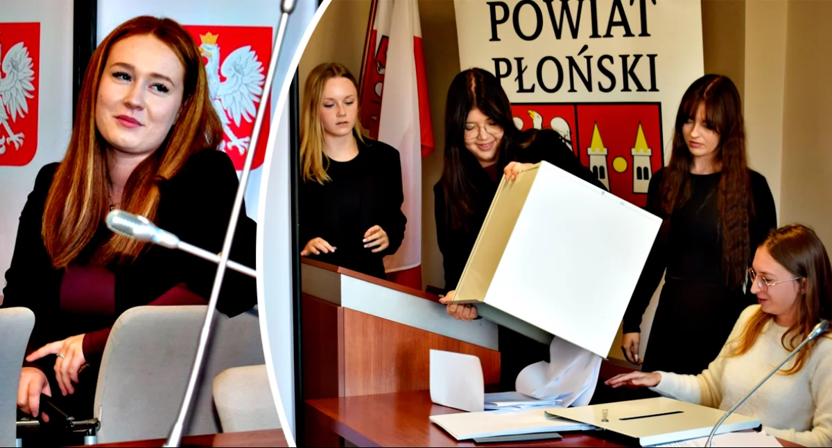Inauguracja kadencji młodzieżowej rady powiatu - Izabela Kopczyńska ponownie przewodniczącą 