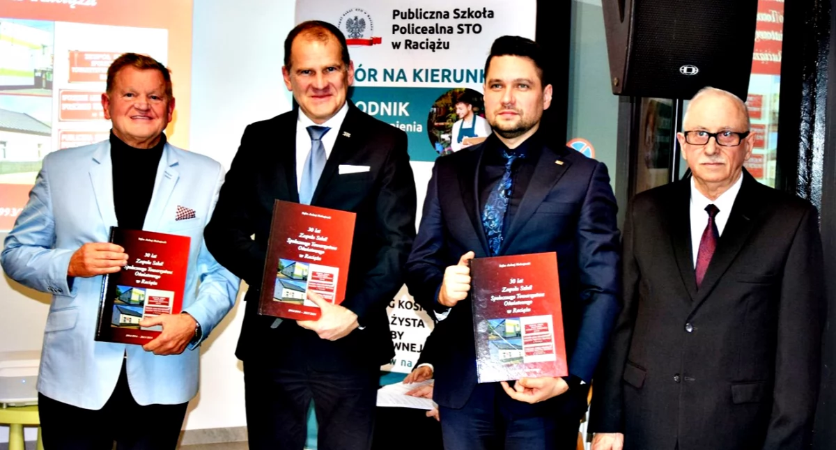 30 lat historii ZS STO Raciąż zapisane w monografii