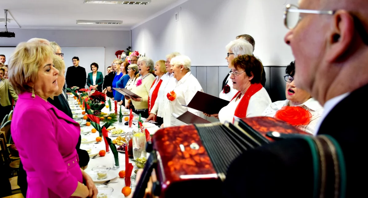 Świąteczne spotkanie Słodkich Buziaków
