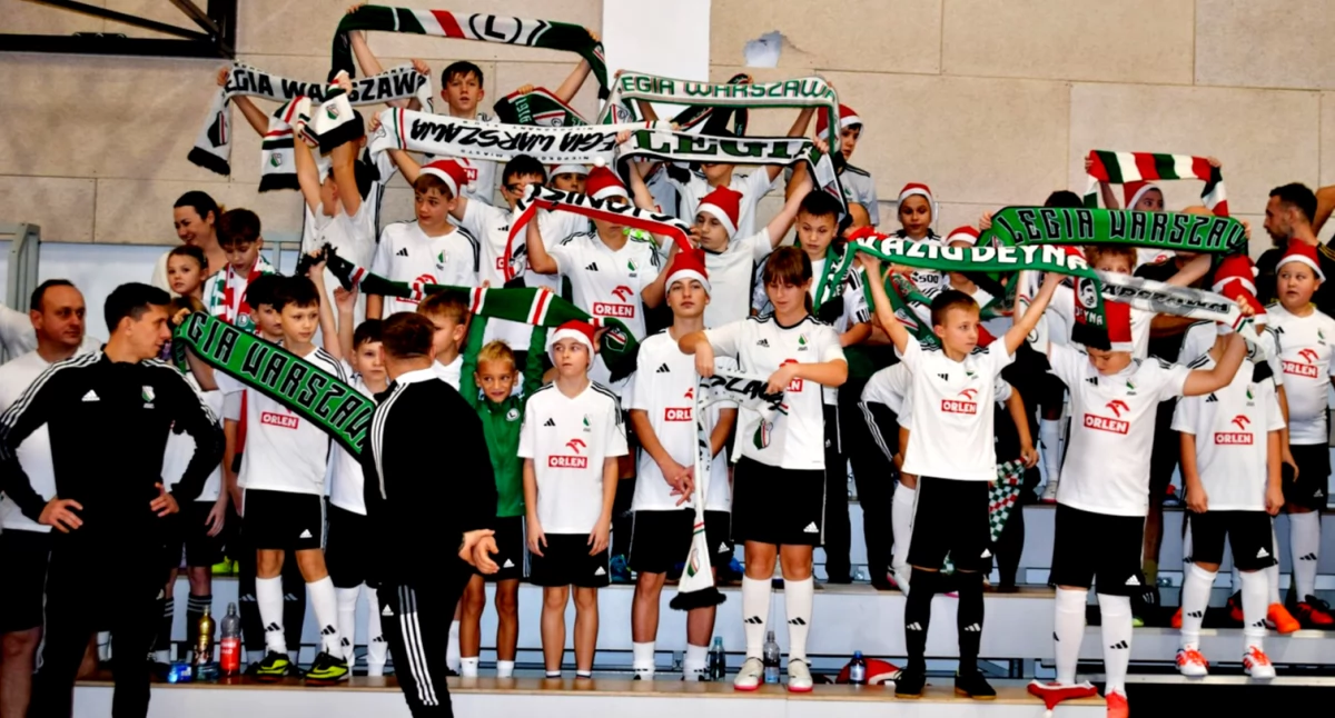 Mikołajki w płońskiej szkółce Legia Soccer Schools