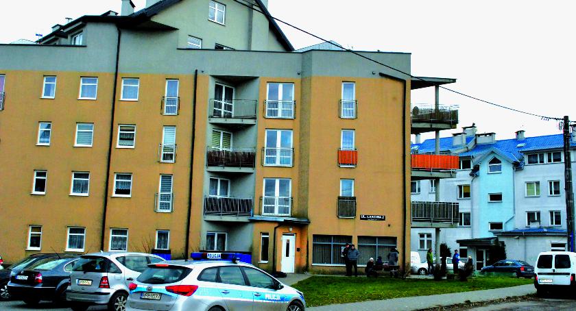Tragedia na Łąkowej - skoczył z czwartego piętra