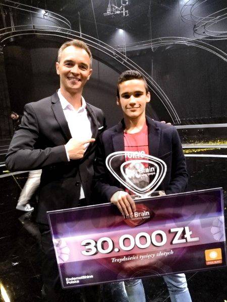 Damian wygrał w Genialnym umyśle