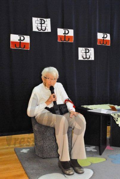 Spotkanie z łączniczką ps. Kukułka w Kucicach