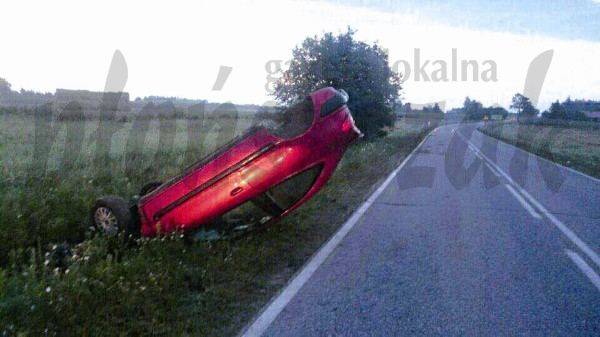 Kierowca uciekł