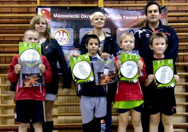 Kolejny sukces młodych tenisistów