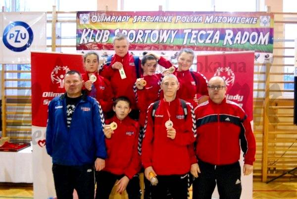 Mazowiecki tenis stołowy Olimpiad Specjalnych