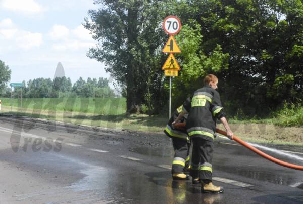 Było ślisko
