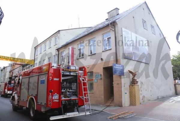 Pożar na poddaszu