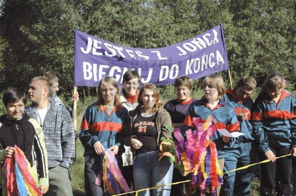 Biegi przełajowe w Jońcu