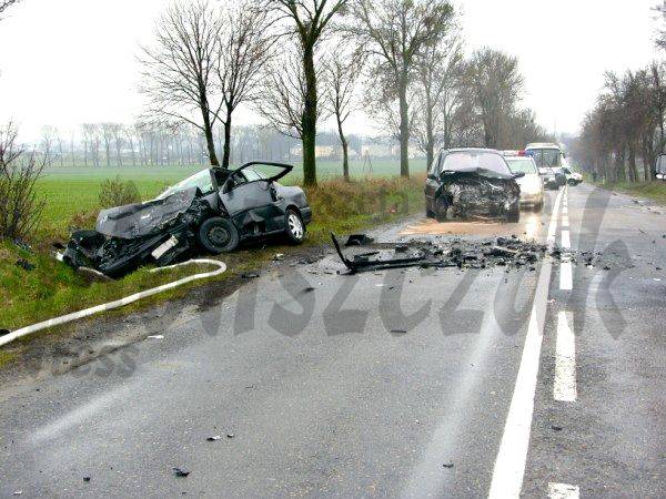 Zderzyły się trzy