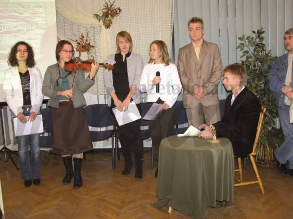 Program słowno-muzyczny na otwarcie wystawy w 