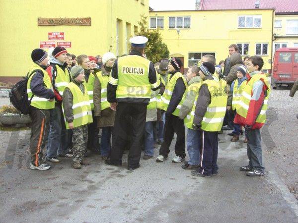 Trwa akcja odblaskowa