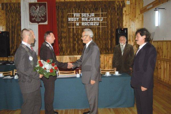 Honorowi obywatele Raciąża
