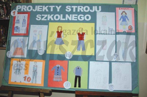 Projekty szkolnych mundurków