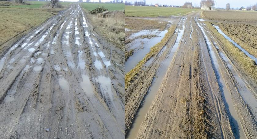 W Zbyszynie także błotowisko