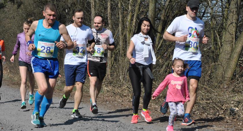 Trening przed III Biegiem Wiosny