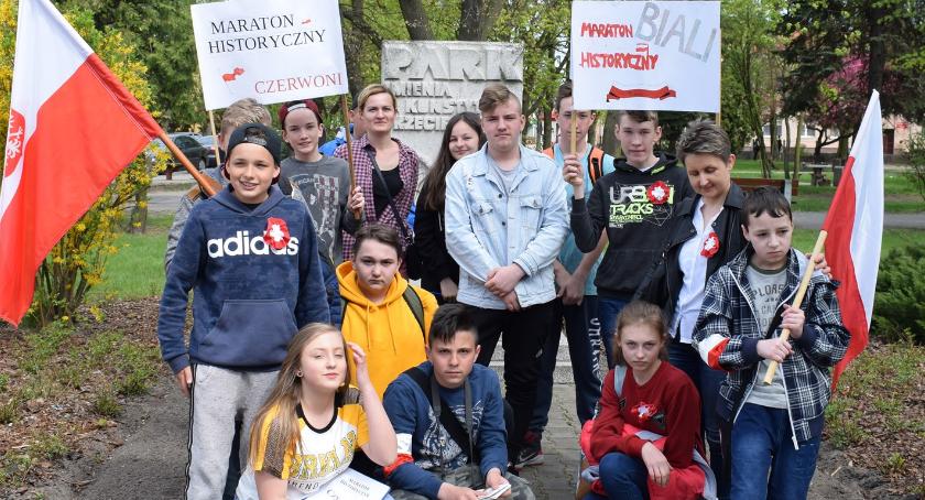 Maraton historyczny młodzieży z Lisewa