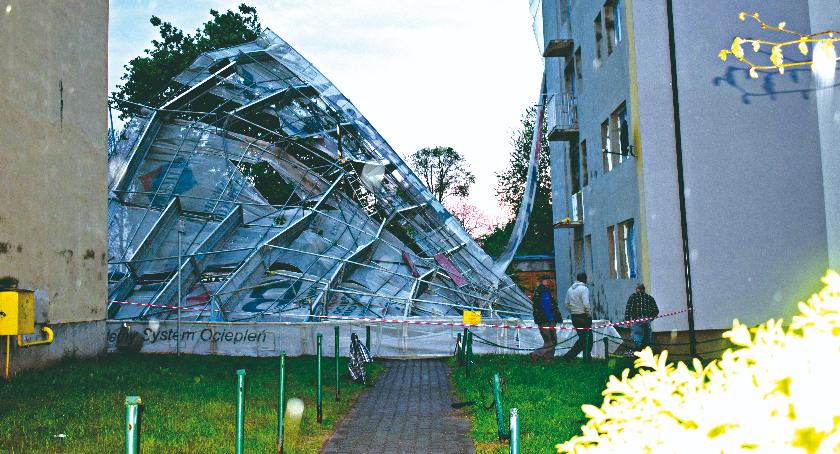 Wszczęto śledztwo w sprawie rusztowania